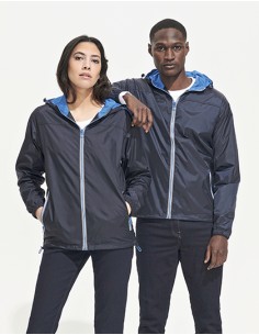 S-01171-Unisex Lined Windbreaker Skate Jacket 2